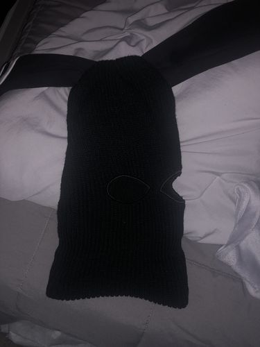 Customer photo review of Rabbit Ski Mask Bunny Balaclava