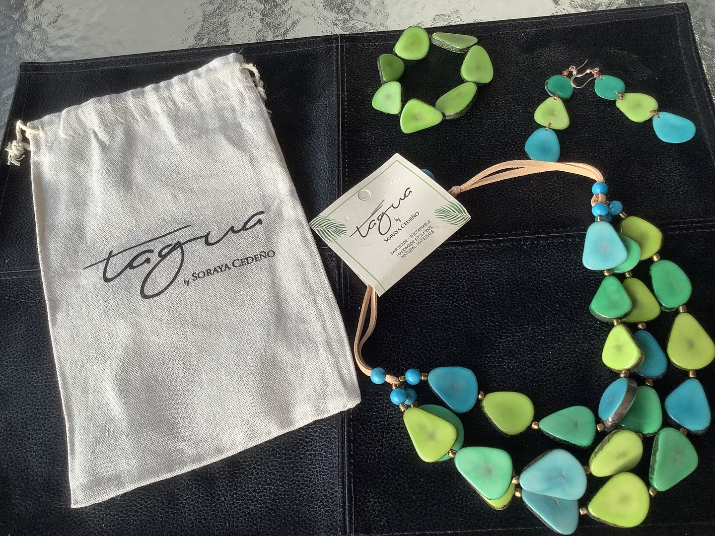 Customer photo review of Alma Necklace