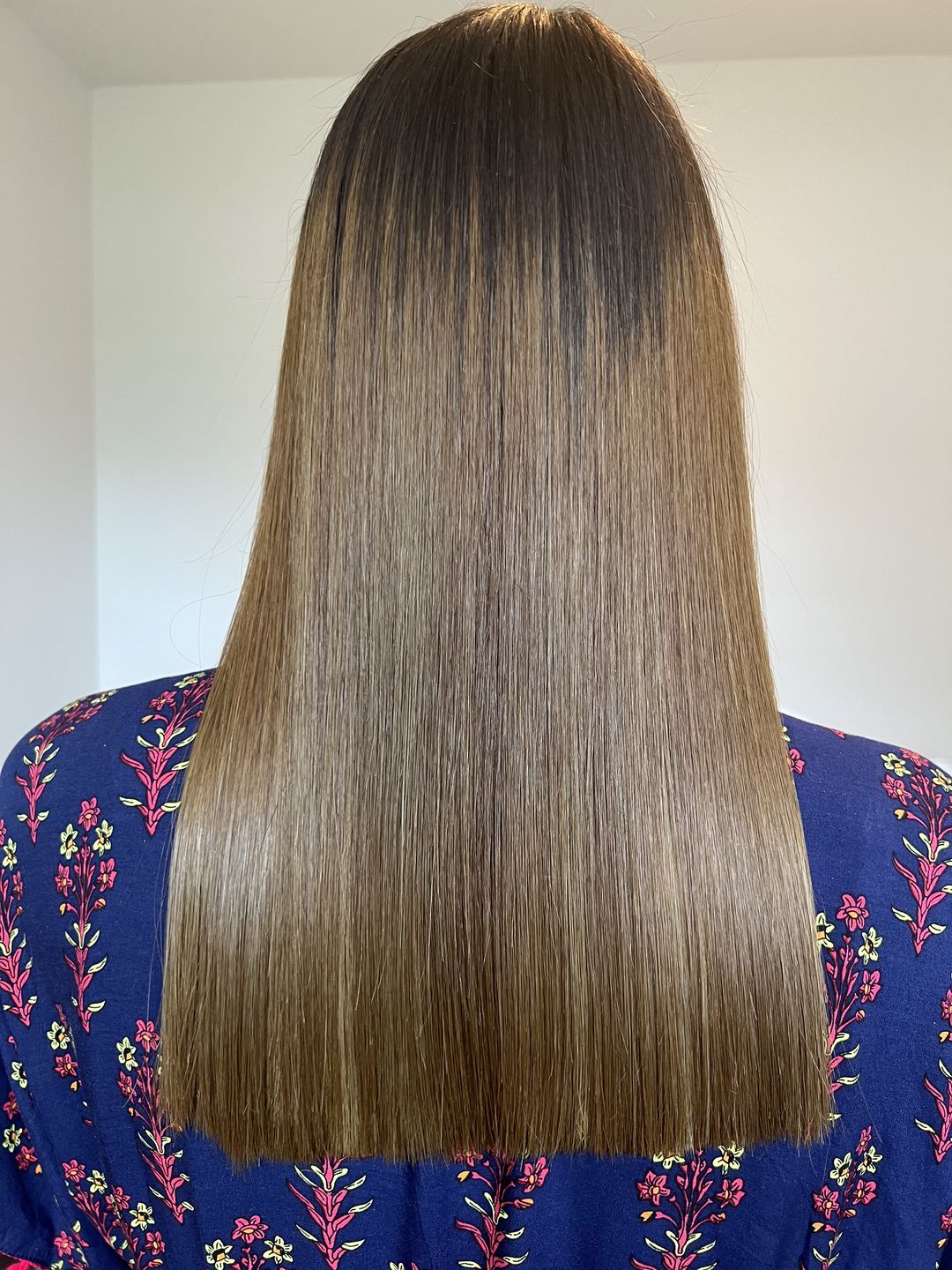 Customer photo review of Coconut Liss - Brazilian Hair Smoothing Protein Kit