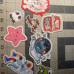 Customer photo review of Sticker Mystery Pack!  Pack of 5 or 10