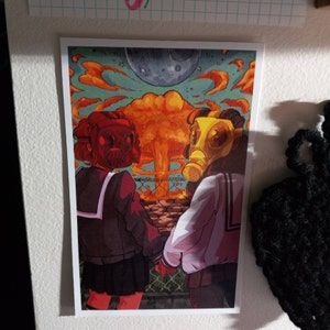 Customer photo review of Gas Mask Girls Mini Print 4x6 Glossy Print