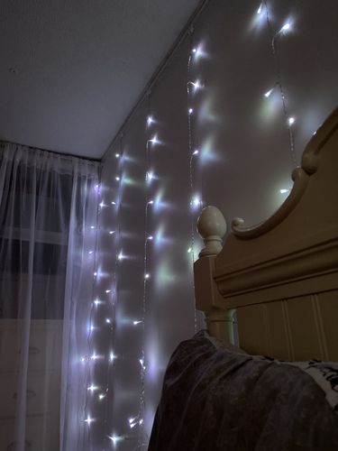 Customer photo review of DormVibes Color Changing Wall Lights
