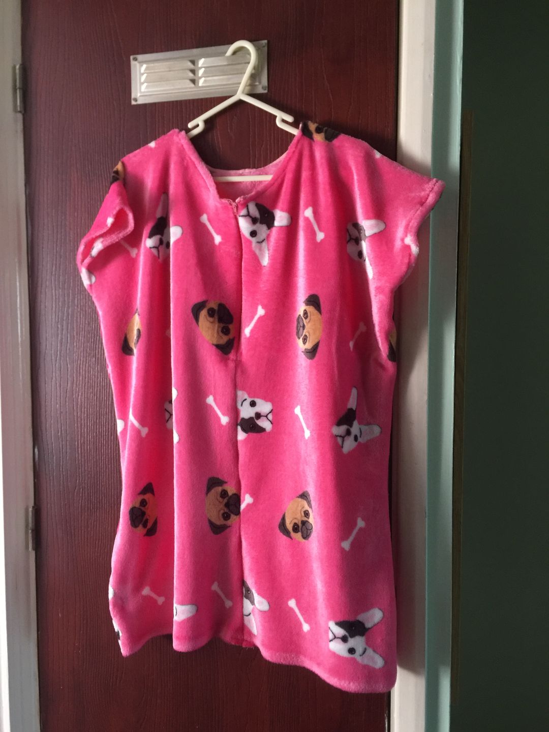 Customer photo review of Printed Fleece/Sweatshirt Remnants