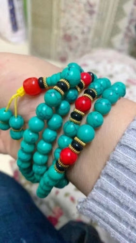 Customer photo review of FREE Today: Purify Your Soul Healing Mala