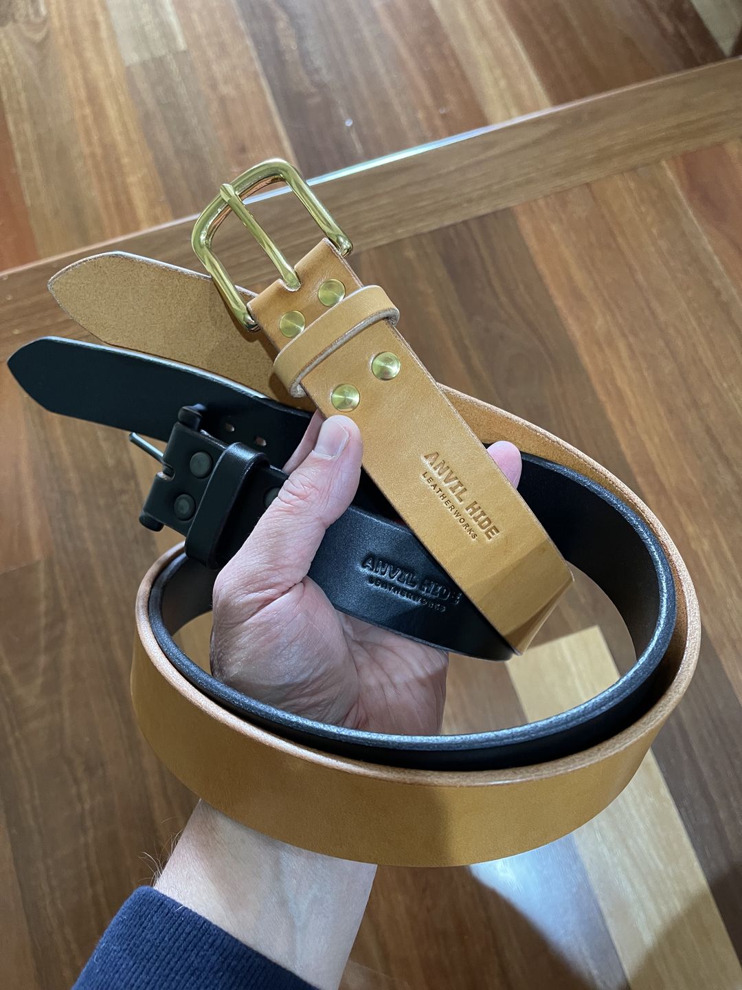 Customer photo review of The "Lights out" belt