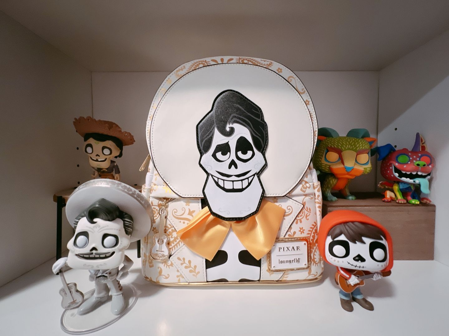 Customer photo review of 707 Street Exclusive - Loungefly Disney Villains Pixar Coco Ernesto Cosplay Mini Backpack