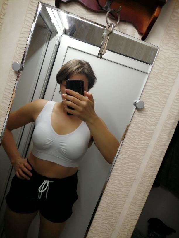 Customer photo review of Brassière confortable aérée