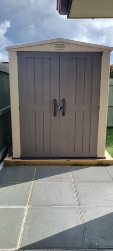 Customer photo review of Factor 6 x 6 Shed 1.73m x 1.95m