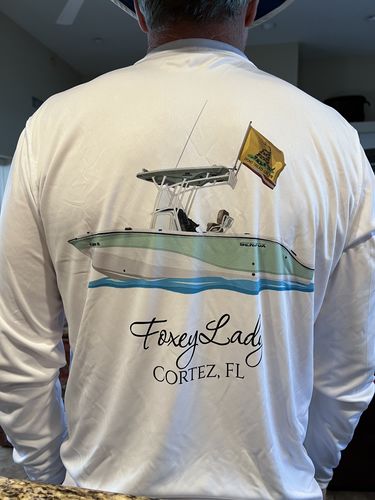 Customer photo review of Custom Digital Boat Artwork