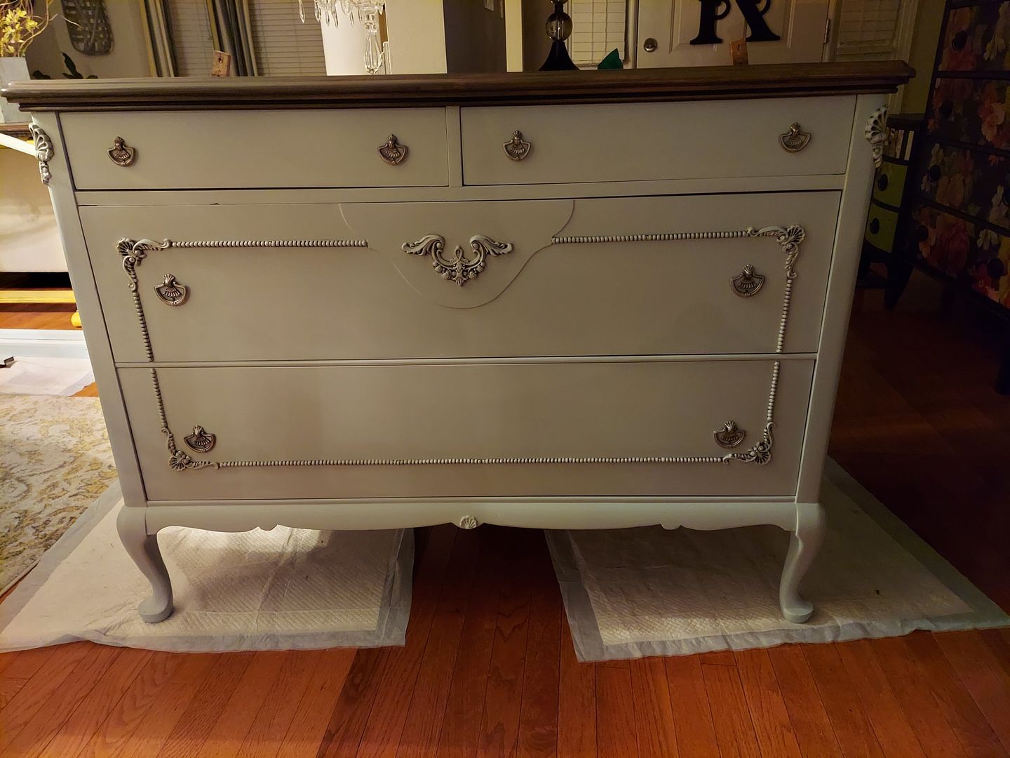 Customer photo review of French Blue - One Step Paint