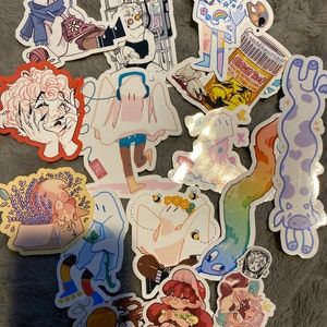 Customer photo review of Teeth Pills Stickers!