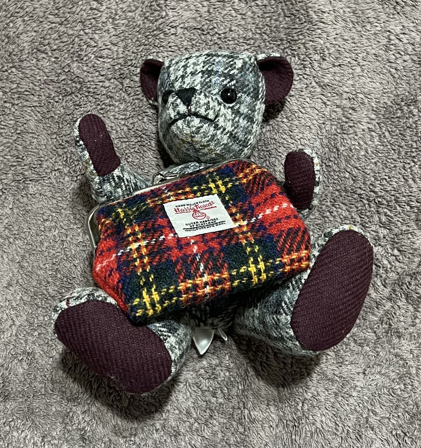 Customer photo review of Women's Harris Tweed Coin Purse