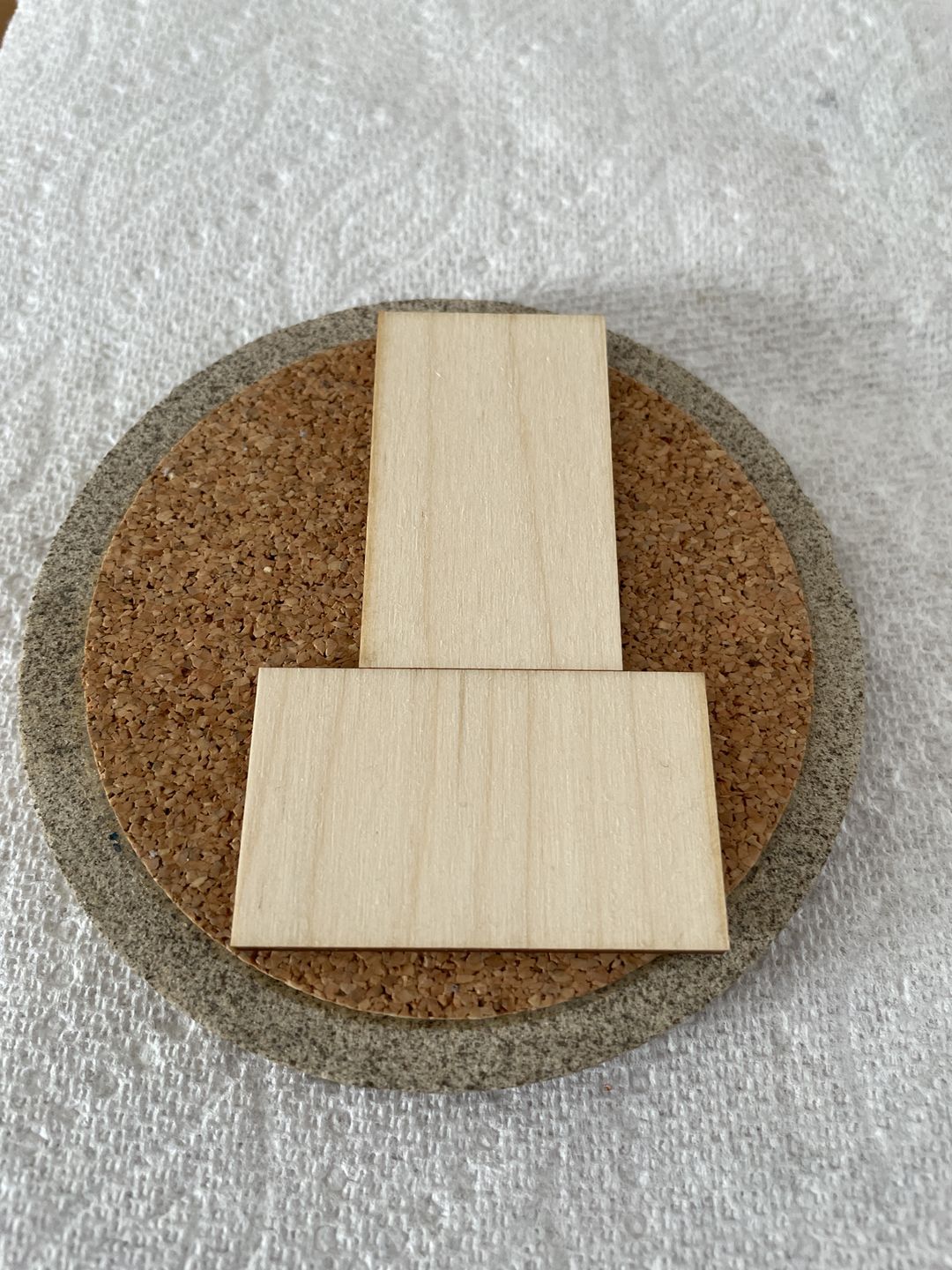 Customer photo review of Unfinished Wood Rectangle Shape - Craft - up to 36" DIY