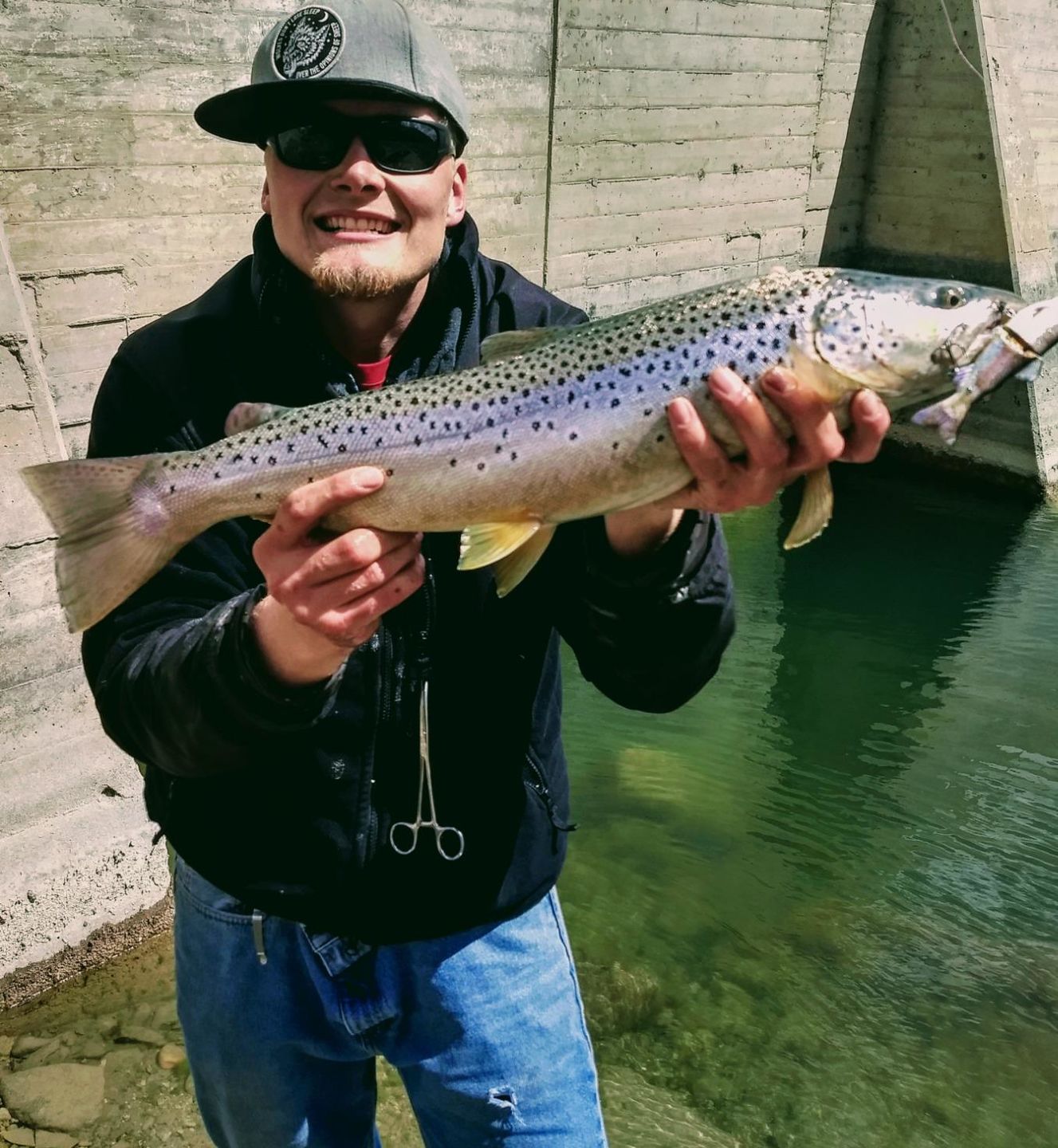 Customer photo review of Glide Bait Trout Fishing Lure
