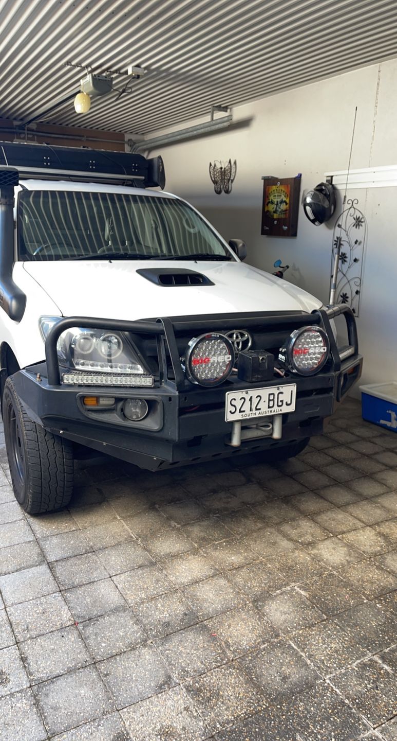 Customer photo review of 9" Inch BRG LED Driving Light (each)