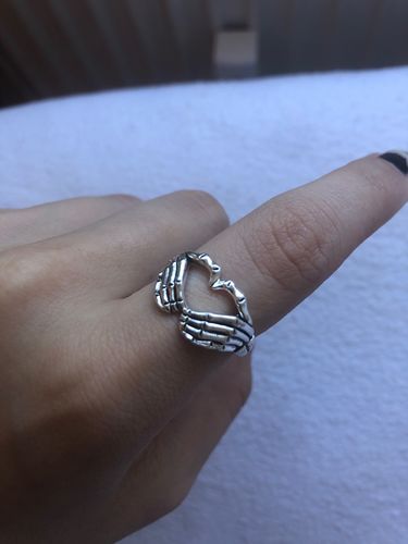 Customer photo review of LOVED TO DEATH RING