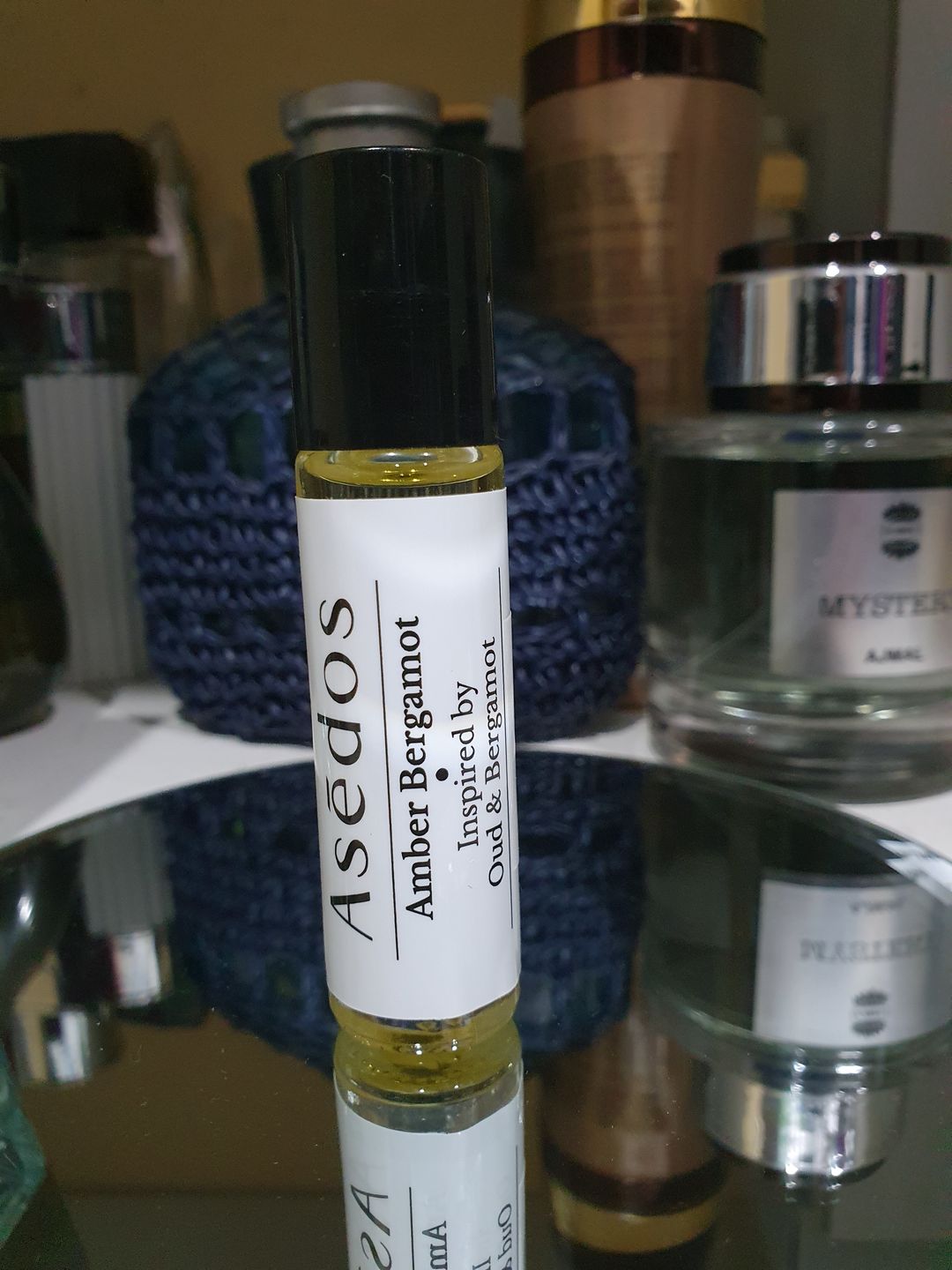 Customer photo review of AMBER BERGAMOT PERFUME OIL