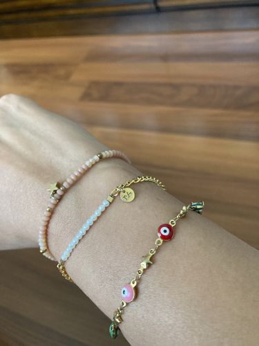 Customer photo review of Pulseras 'Birthstones'