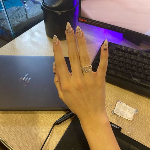 Customer photo review of LOVED TO DEATH RING