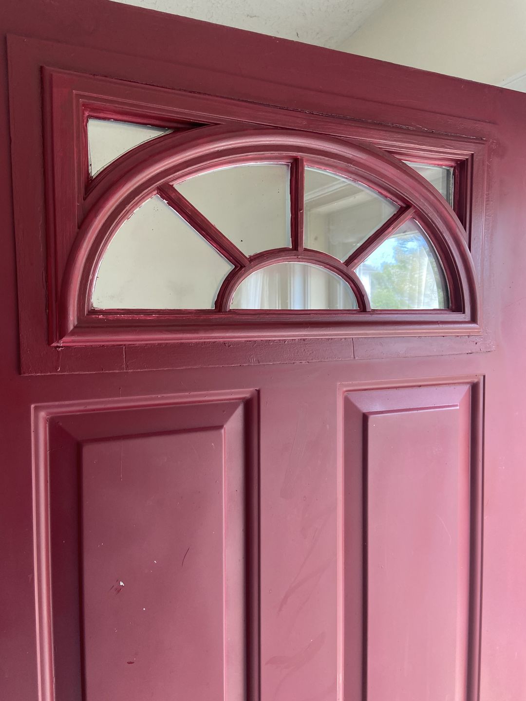 Customer photo review of Clear Starburst Glass and Frame Kit (24" x 11.5" Frame Size)