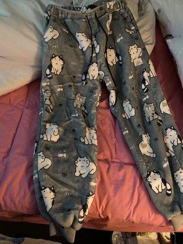 Customer photo review of Happy Hoodie Cats Classic Pants