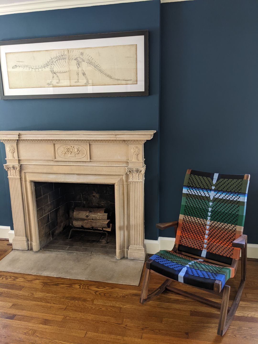 Customer photo review of Amador Rocking Chair | Mot Mot Pattern