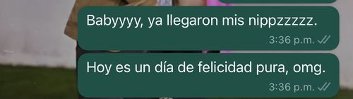 Customer photo review of Nippz Reutilizables