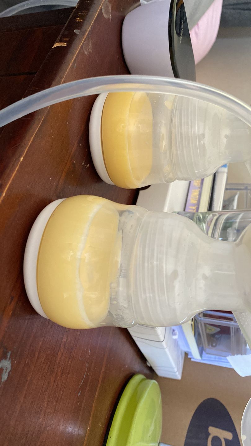 Customer photo review of Extractor de leche doble