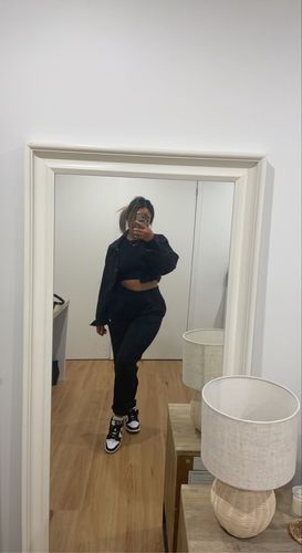 Customer photo review of Nike Dunk Low 'Panda Black White' Women's