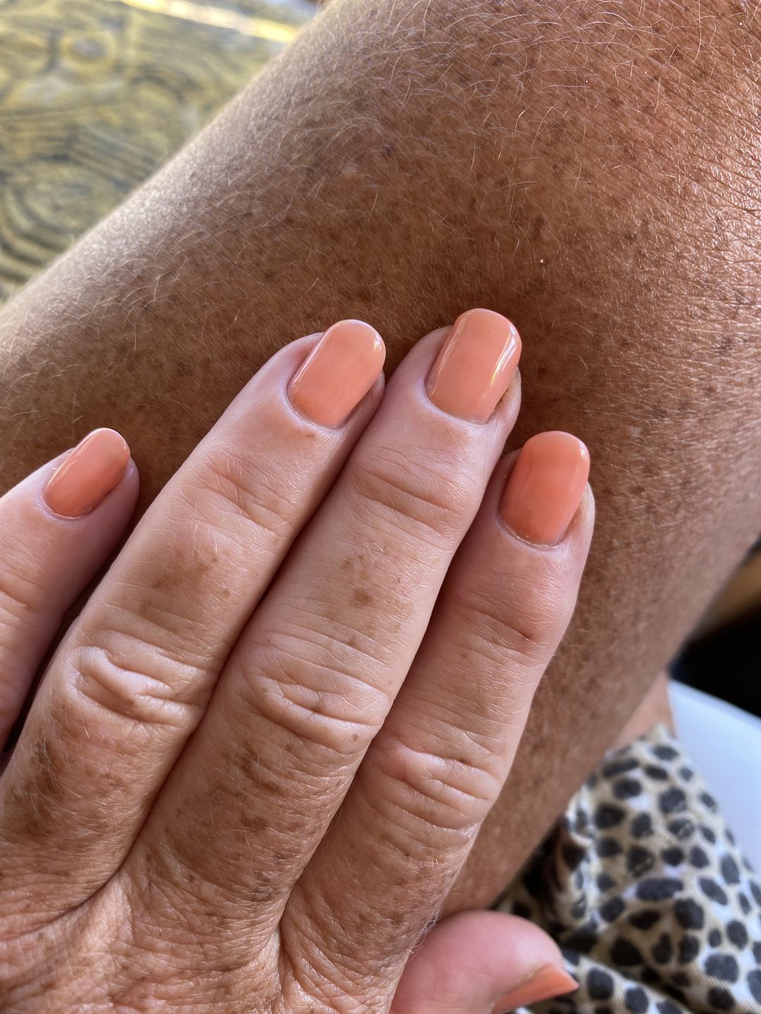 Customer photo review of Semilac Top Coat UV Gel Polish 7 ml