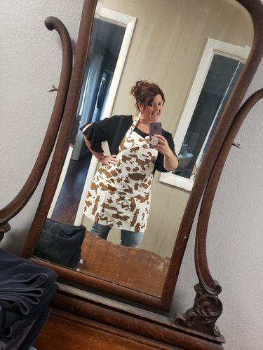 Customer photo review of Farmhouse Apron