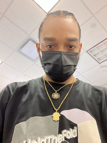 Customer photo review of Hamsa Gold Chain