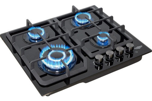 Customer photo review of Parrilla Gas Cristal Templado 4 Quemadores Estufillas Hogar