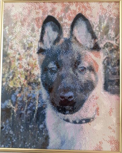 Customer photo review of Eigen Foto Diamond Painting