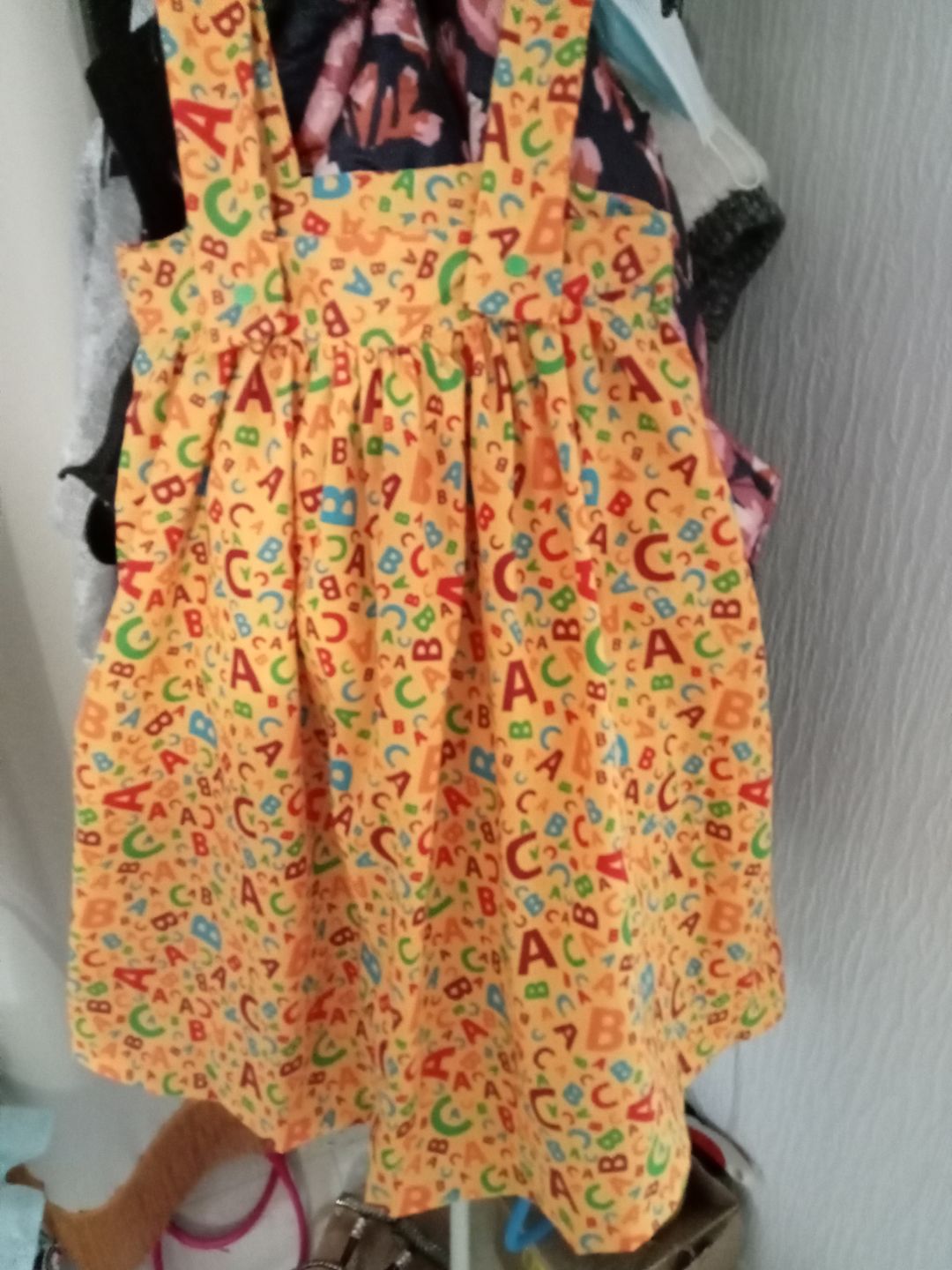 Customer photo review of ABC Polycotton Fabric