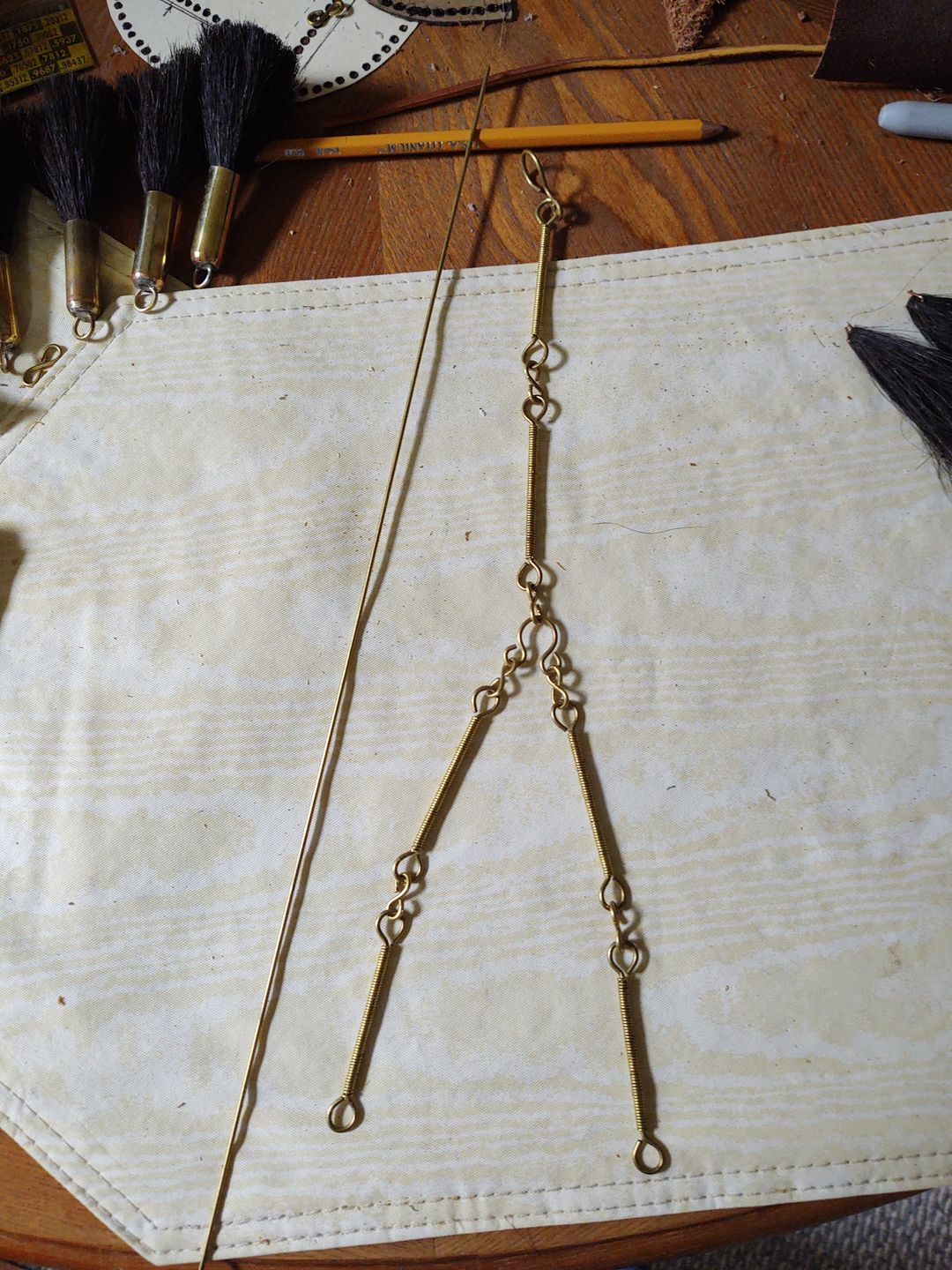 Customer photo review of Round Brass Rod: 1/16" OD