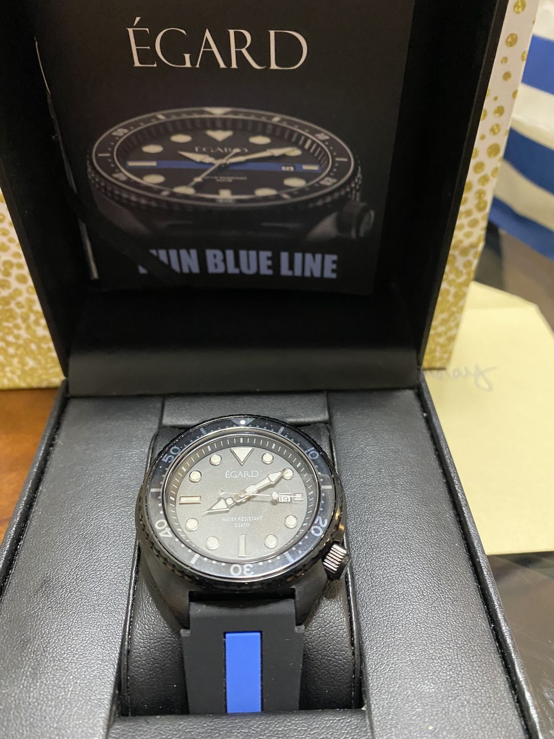 Customer photo review of TBL Police watch - Men