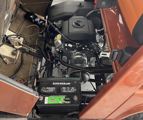 Customer photo review of Predator 22hp Installation Kit for Yamaha G2/G9 Golf Carts