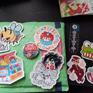 Customer photo review of Milk Carton Sticker Set!