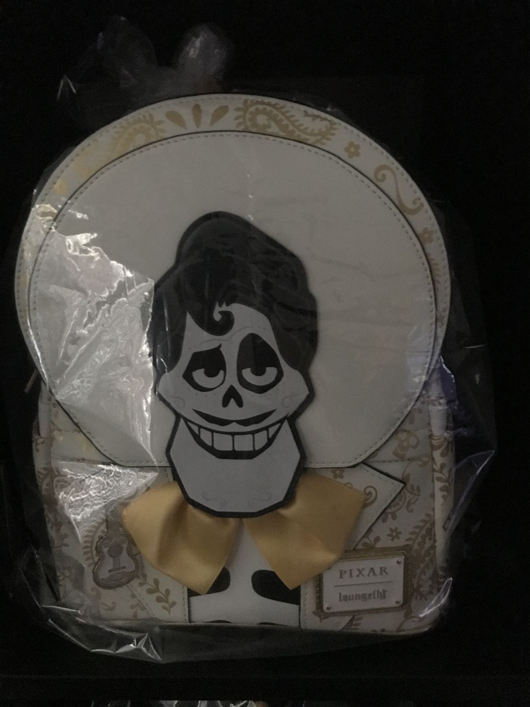 Customer photo review of 707 Street Exclusive - Loungefly Disney Pixar Coco Ernesto Cosplay Mini Backpack - December Preorder
