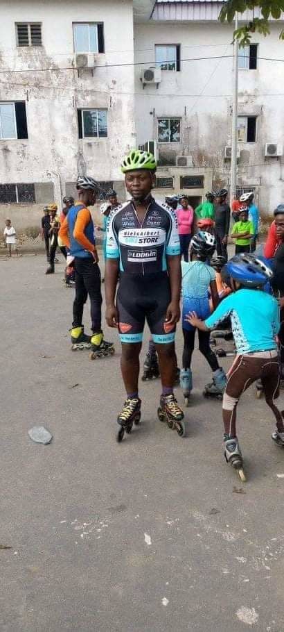 Customer photo review of Luna Inline Speed Skates