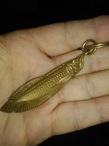 Customer photo review of Brass Arowana Box Opener
