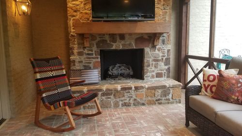 Customer photo review of Amador Rocking Chair | San Geronimo Pattern