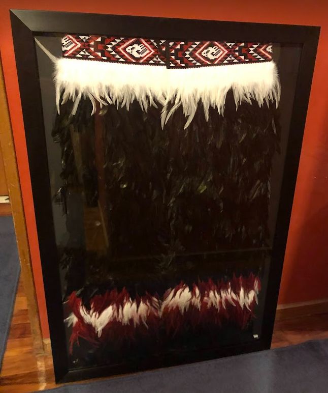 Customer photo review of Beautiful Ngapuhi Black White Red Korowai