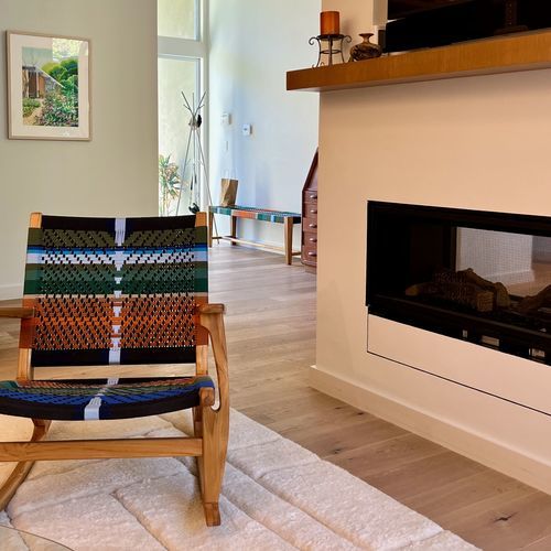 Customer photo review of Santa Cruz Bench | Mot Mot Pattern