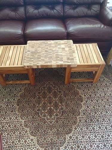 Customer photo review of Tola Outdoor Stool