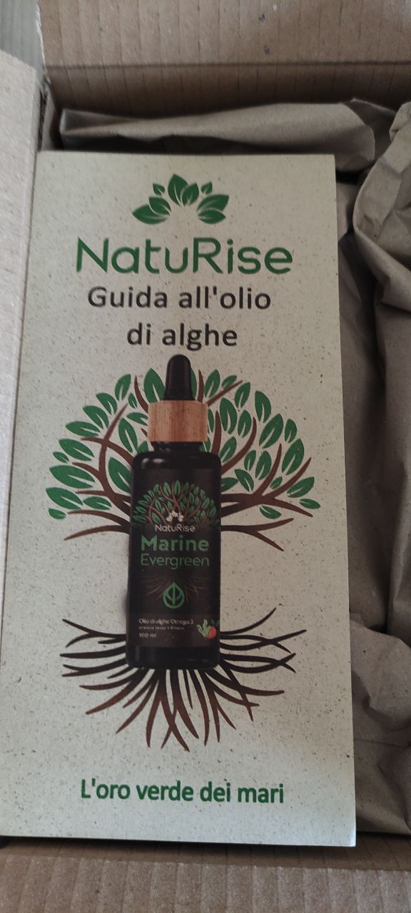 Customer photo review of Olio di alghe Omega 3 (100ml)