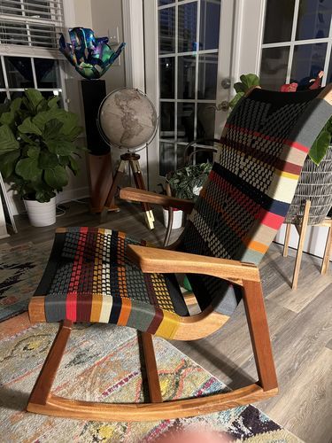Customer photo review of Amador Rocking Chair | San Geronimo Pattern