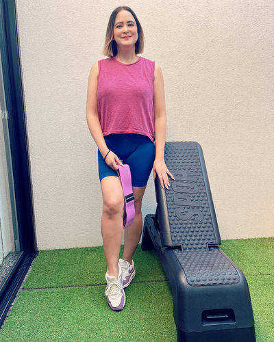 Customer photo review of ALL-IN-1 Workout Bench/Fitness Deck