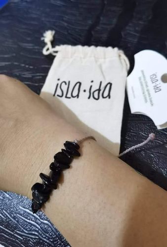 Customer photo review of Black Tourmaline Bracelet